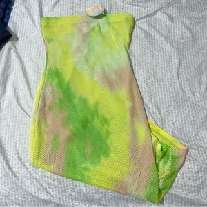 Jolie joy tie dye dress bodycon size medium